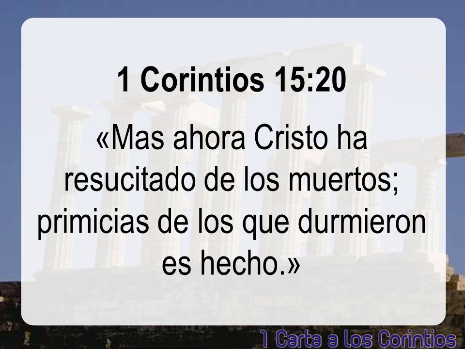 1 corintios 15 resumen de diabetes
